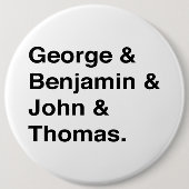 Founding Fathers Button (Voorkant)