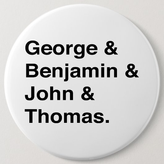 Founding Fathers Button (Voorkant)