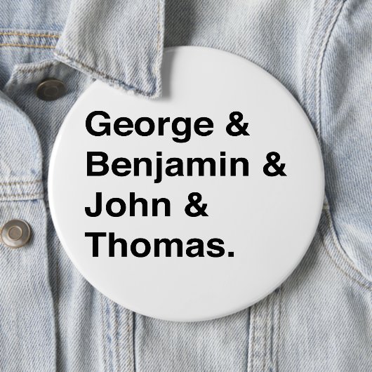 Founding Fathers Button (In situ)