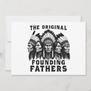 Founding Fathers Indiaanse Indianen Kaart