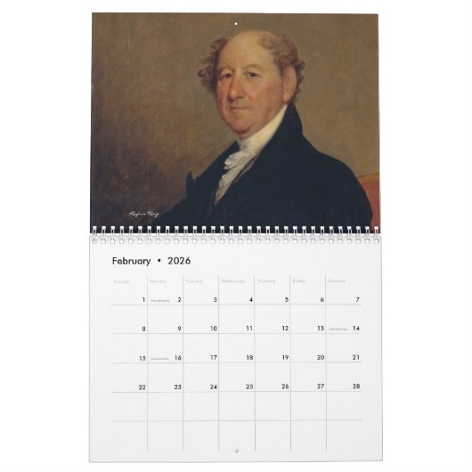 Founding Fathers Kalender (Feb 2026)