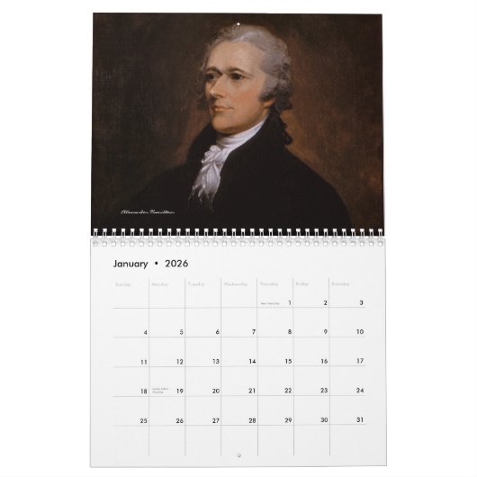 Founding Fathers Kalender (Jan 2026)