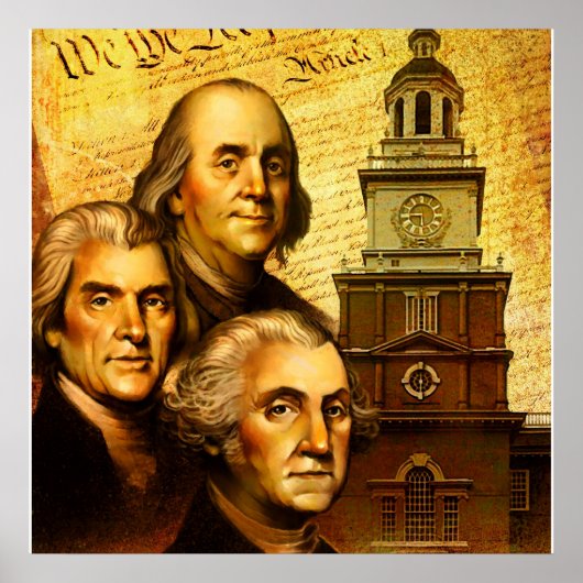 Founding Fathers Poster (Voorkant)