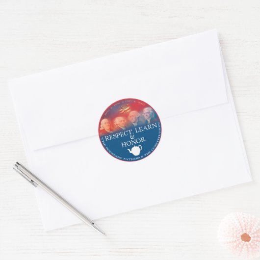 Founding Fathers sticker (Envelop)