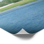 FOUNTAIM AND RAINBOW IS BOEST PARK POSTER (Hoek)