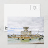 Fountain Belle Isle Park Detroit Briefkaart (Voorkant / Achterkant)