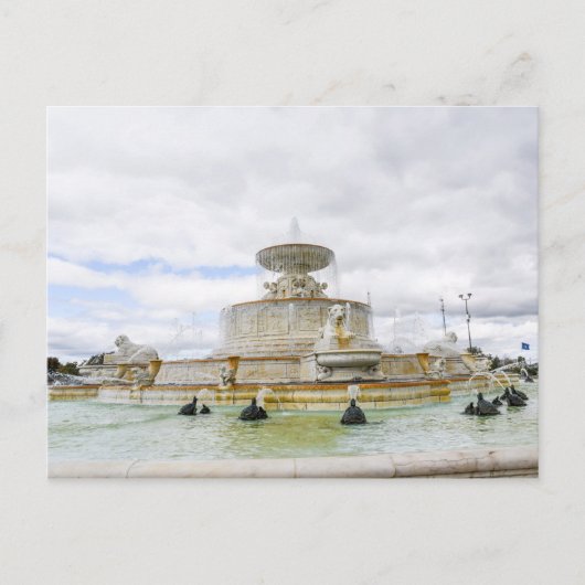 Fountain Belle Isle Park Detroit Briefkaart (Voorkant)