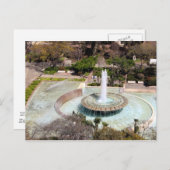 Fountain Dowtown Los Angeles Briefkaart (Voorkant / Achterkant)