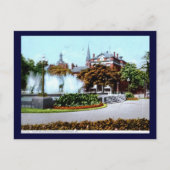 Fountain & Elks Temple, Pittsburgh 1913  Briefkaart (Voorkant)