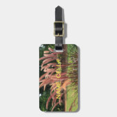 Fountain Grass Bagagelabel (Voorkant verticaal)