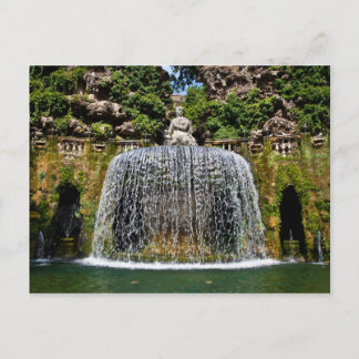 Fountain in Villa D'Este Briefkaart