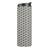 Fountain Pen Patterned Thermosbeker (Gedraaid links)