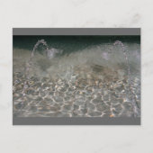 Fountain Spray Briefkaart (Voorkant)