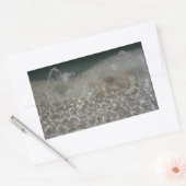 Fountain Spray Rechthoekige Sticker (Envelop)