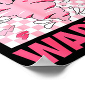 Four 4 Nado Warning Nk Tornado Themed Birthday Gir Poster (Hoek)