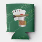 Four Aces, A Drink and A Cigar Blikjeskoeler (Achterkant)