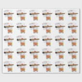 Four Aces, A Drink and A Cigar Cadeaupapier (Vlak)