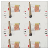 Four Aces, A Drink and A Cigar Stof (Swatch)