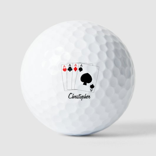 Four Aces Design Golfballen (Voorkant)