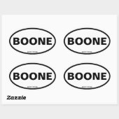 FOUR Boone Ovale Sticker (Vel)
