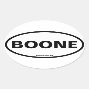 FOUR Boone Ovale Sticker