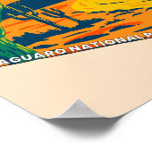 Four Corners National Monument met nationale parke Poster (Hoek)