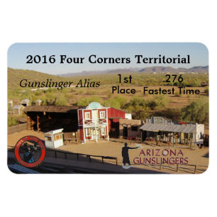 Four Corners Souvenir Magnet Magneet
