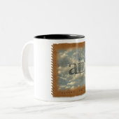 Four Elements - Air - Coffee Mug Tweekleurige Koffiemok (Voorkant links)