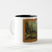 Four Elements - Earth - Coffee Mug Tweekleurige Koffiemok (Voorkant links)