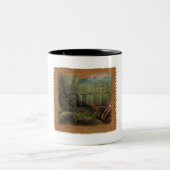 Four Elements - Earth - Coffee Mug Tweekleurige Koffiemok (Center)