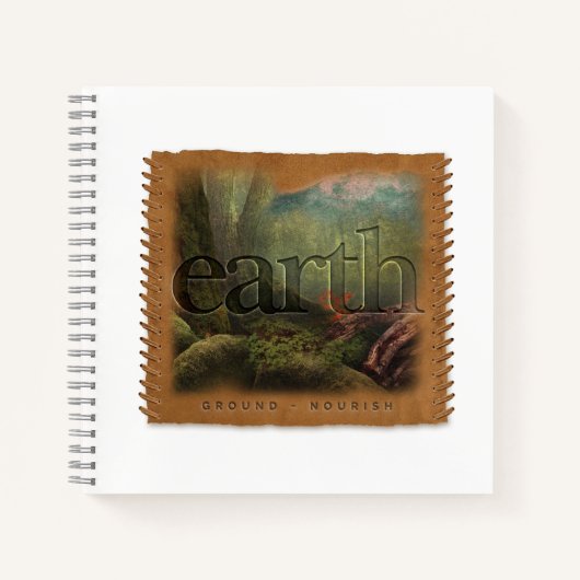 Four Elements - Earth - Journal Notitieboek (Voorkant)