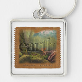 FOUR ELEMENTS - Earth - Keychain