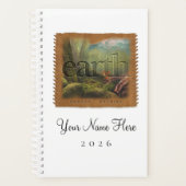 Four Elements - EARTH - Personalized Day Planner (Voorkant)