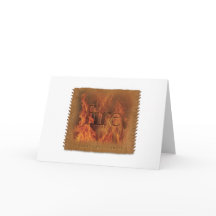 Four Elements - Fire - Greeting Card
