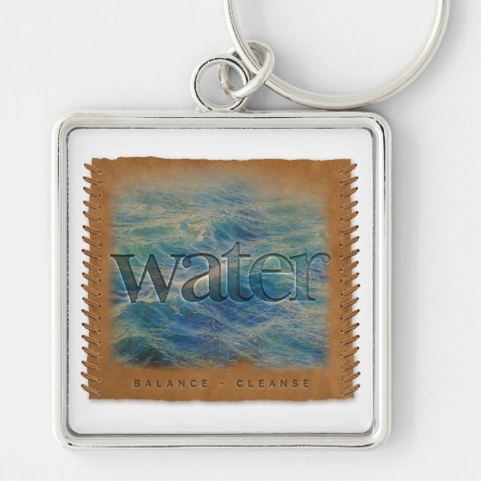 FOUR ELEMENTS - Water - Keychain (Voorkant)