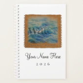 Four Elements - WATER - Personalized Day Planner (Voorkant)