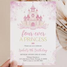 Four ever a Princess 4e verjaardag