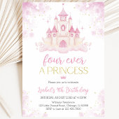 Four ever a Princess 4e verjaardag Kaart