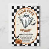 Four Ever beroemd gemaakt door Spooky Ghosts Bats  Kaart (Voorkant)