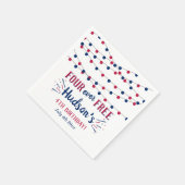 Four Ever Free! 4 juli 4e verjaardagsfeestje Servet (Hoek)