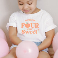 Four Ever Sweet Peach Fruit 4e Verjaardagsfeestje