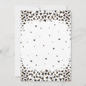 Four Ever Wild 4th Verjaardag uitnodiging (Achterkant)