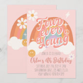 Four Ever Young Rainbow Kaart (Voorkant / Achterkant)