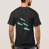 Four fish yah mon t-shirt (Achterkant)