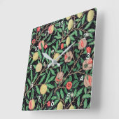 Four Fruit, William Morris Vierkante Klok (Hoek)