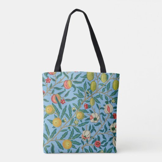 Four Fruits, pattern by William Morris Tote Bag (Achterkant)