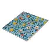 Four Fruits van William Morris Tegeltje (Zijkant)