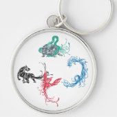 Four Gods Sleutelhanger (Voorkant)