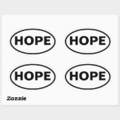 FOUR Hope, Arkansas Ovale Sticker (Vel)