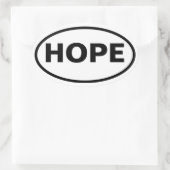 FOUR Hope, Arkansas Ovale Sticker (Tas)